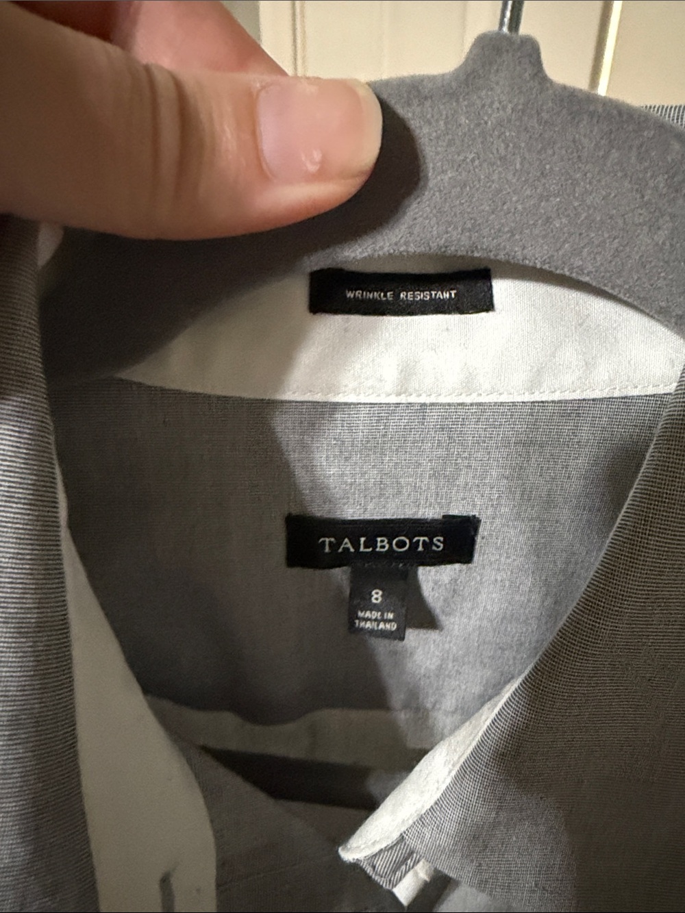 Talbots Wrinkle Resistant Button Shirt - Picture 3 of 4